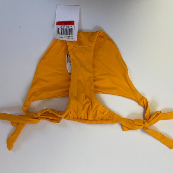 BECCA by Rebecca Virtue Tie-Side Bikini Bottom – XS – NWT – Marigold ORB - Picture 3 of 3